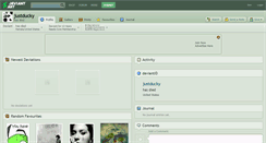 Desktop Screenshot of justducky.deviantart.com