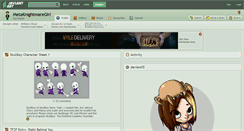 Desktop Screenshot of metaknightmaregirl.deviantart.com