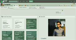 Desktop Screenshot of fusingmatt.deviantart.com