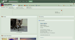 Desktop Screenshot of naterciabrito.deviantart.com