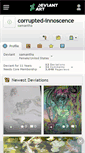 Mobile Screenshot of corrupted-innoscence.deviantart.com