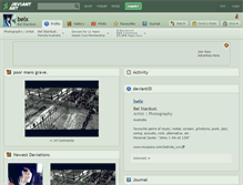 Tablet Screenshot of belx.deviantart.com