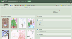 Desktop Screenshot of kyttaen.deviantart.com