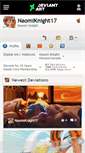 Mobile Screenshot of naomiknight17.deviantart.com