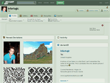 Tablet Screenshot of inferlogic.deviantart.com