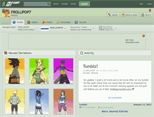 Tablet Screenshot of frollipop7.deviantart.com