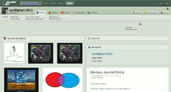 Desktop Screenshot of nerdfighter13812.deviantart.com