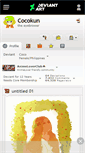Mobile Screenshot of cocokun.deviantart.com