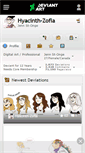 Mobile Screenshot of hyacinth-zofia.deviantart.com