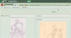 Desktop Screenshot of evilchocobeertje.deviantart.com