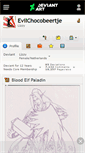 Mobile Screenshot of evilchocobeertje.deviantart.com