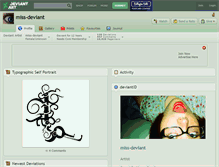Tablet Screenshot of miss-deviant.deviantart.com