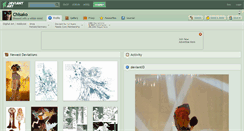 Desktop Screenshot of chisako.deviantart.com