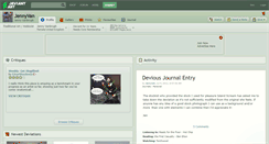 Desktop Screenshot of jennyvan.deviantart.com