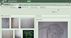 Desktop Screenshot of crested217.deviantart.com