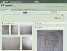 Tablet Screenshot of crested217.deviantart.com