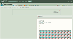 Desktop Screenshot of brighthearted.deviantart.com