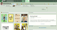 Desktop Screenshot of monochromeluna.deviantart.com