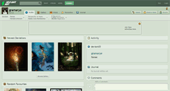 Desktop Screenshot of gramarye.deviantart.com