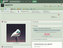 Tablet Screenshot of explaintrust.deviantart.com