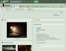 Tablet Screenshot of ertugrul.deviantart.com
