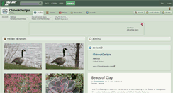 Desktop Screenshot of chinookdesigns.deviantart.com