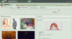 Desktop Screenshot of nanaochan.deviantart.com