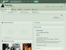 Tablet Screenshot of photo-moe.deviantart.com