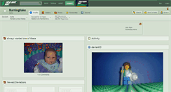 Desktop Screenshot of burningkake.deviantart.com