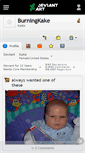 Mobile Screenshot of burningkake.deviantart.com