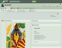 Tablet Screenshot of nanamixiv.deviantart.com