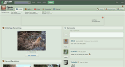 Desktop Screenshot of elppin.deviantart.com