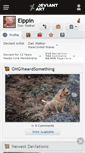 Mobile Screenshot of elppin.deviantart.com