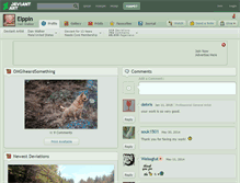 Tablet Screenshot of elppin.deviantart.com