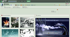 Desktop Screenshot of mei-sama.deviantart.com