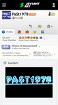 Mobile Screenshot of past1978.deviantart.com