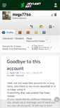 Mobile Screenshot of mega7766.deviantart.com