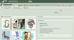 Desktop Screenshot of kaikatsu-chan.deviantart.com