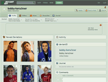 Tablet Screenshot of bobby-kerschner.deviantart.com