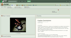 Desktop Screenshot of lazyeight.deviantart.com
