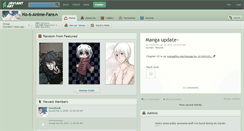 Desktop Screenshot of no-6-anime-fans.deviantart.com