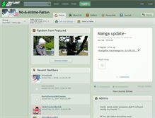 Tablet Screenshot of no-6-anime-fans.deviantart.com