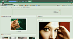 Desktop Screenshot of deadenddetour.deviantart.com