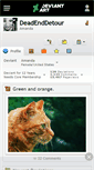 Mobile Screenshot of deadenddetour.deviantart.com