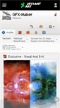 Mobile Screenshot of gfx-maker.deviantart.com