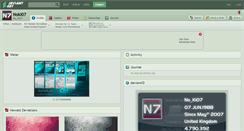 Desktop Screenshot of noki07.deviantart.com