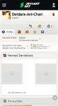 Mobile Screenshot of deidara-ani-chan.deviantart.com