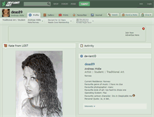 Tablet Screenshot of deas89.deviantart.com