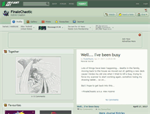 Tablet Screenshot of finalechaotic.deviantart.com