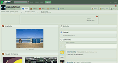 Desktop Screenshot of crazyartsykidd.deviantart.com